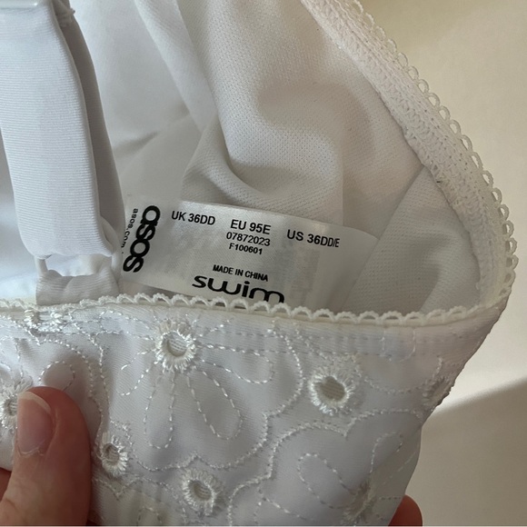 Adorable Asos Eyelet Swim Top - Picture 3 of 3